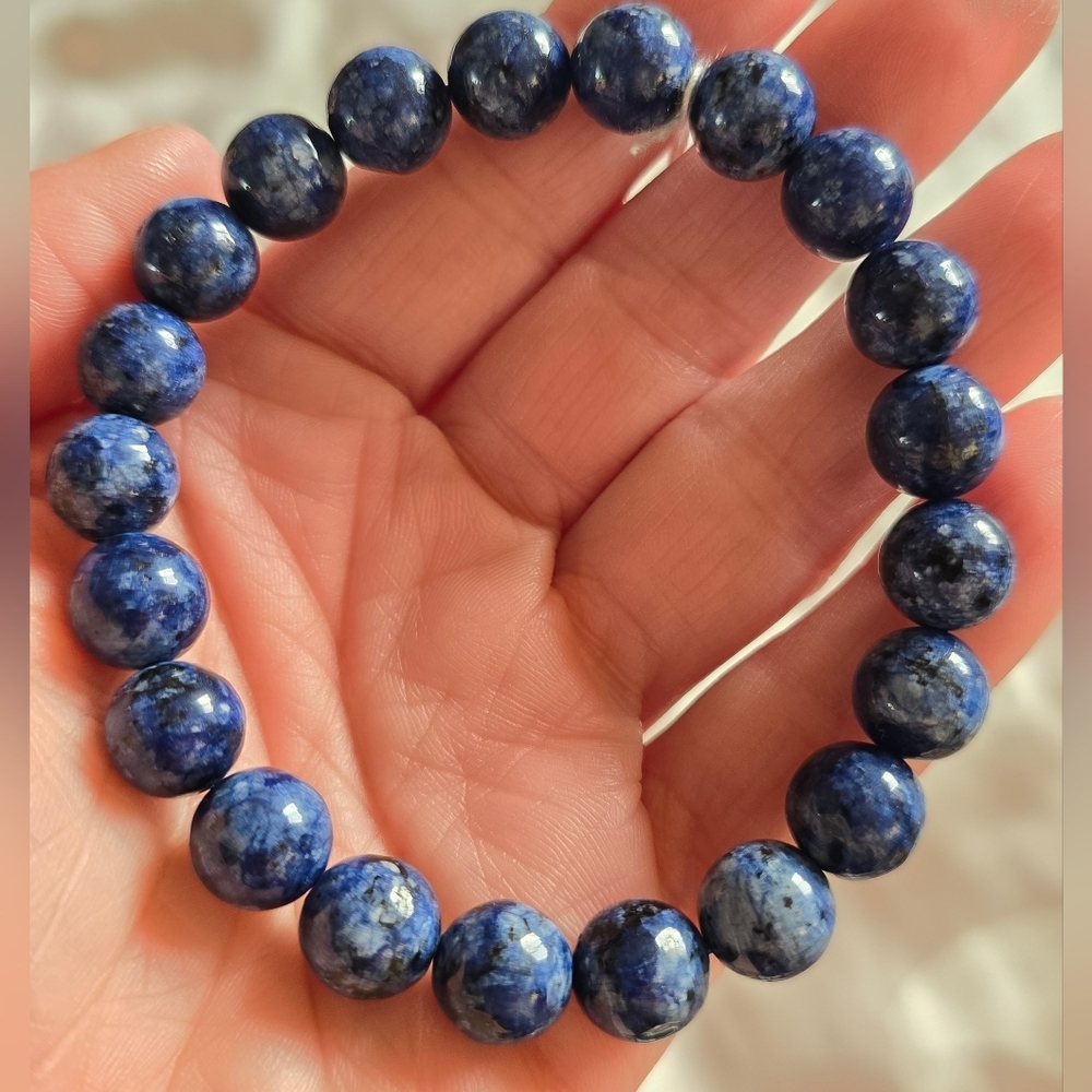 10mm Spotted Jasper Bracelet ON SALE 🔥🔥🔥